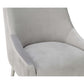 Beatrix Pleated Performance Velvet Stool
