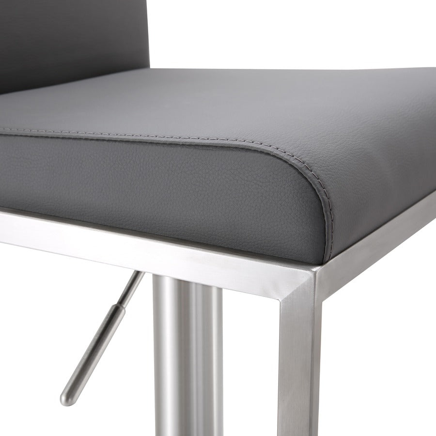 Amalfi Performance Vegan Leather Adjustable Stool