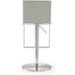 Amalfi Performance Vegan Leather Adjustable Stool