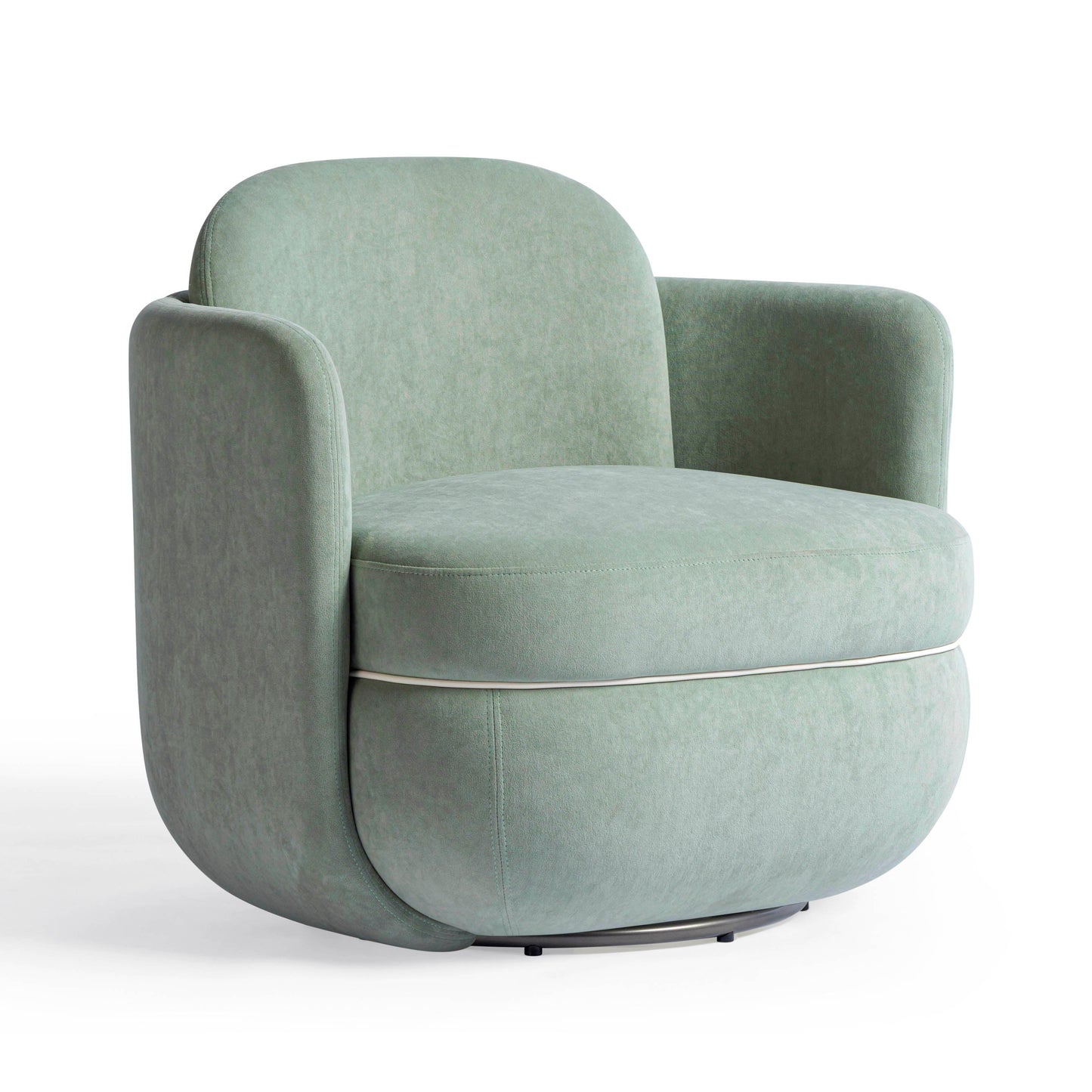 TOV-S54472 wolfie velvet swivel chair 9