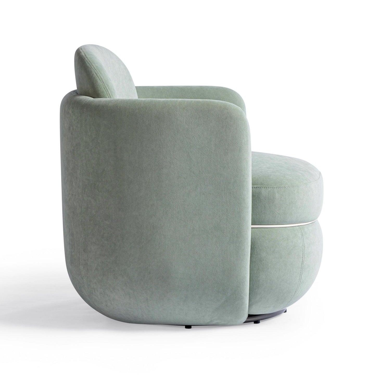 TOV-S54472 wolfie velvet swivel chair 12